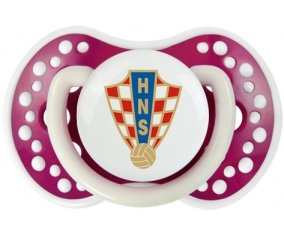 Croatia national football team Sucette LOVI Dynamic Fuchsia phosphorescente