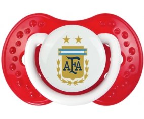Argentina national football team Sucette LOVI Dynamic Blanc-rouge classique