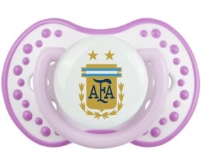 Argentina national football team Sucette LOVI Dynamic Blanc-mauve classique