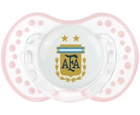Argentina national football team Sucette LOVI Dynamic Retro-blanc-rose-tendre classique