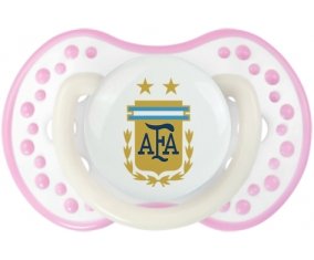 Argentina national football team Sucette LOVI Dynamic Blanc-rose phosphorescente