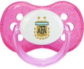 Argentina national football team Tétine Cerise Rose à paillette