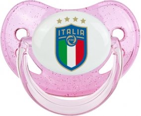 Italy national football team Tétine Physiologique Rose à paillette