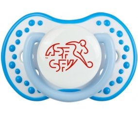 Switzerland national football team Tétine LOVI Dynamic Blanc-bleu phosphorescente