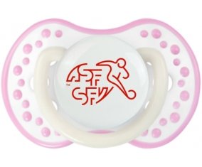 Switzerland national football team Tétine LOVI Dynamic Blanc-rose phosphorescente