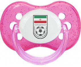Iran national football team Sucette Cerise Rose à paillette