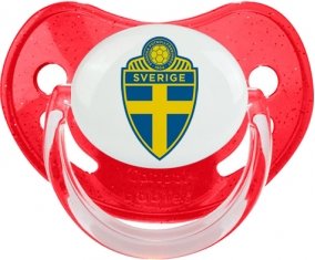 Sweden national football team Sucette Physiologique Rouge à paillette