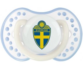 Sweden national football team Sucette LOVI Dynamic Blanc-cyan classique