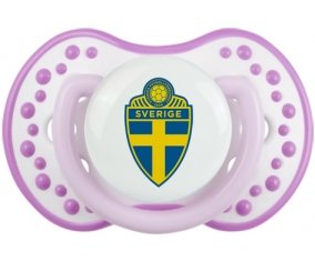 Sweden national football team Sucette LOVI Dynamic Blanc-mauve classique