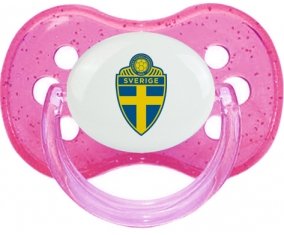 Sweden national football team Tétine Cerise Rose à paillette