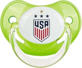 USA national football team Tétine Physiologique Vert classique