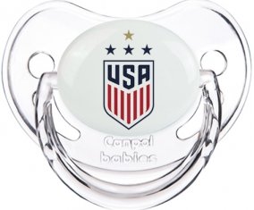 USA national football team Tétine Physiologique Transparent classique