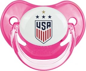 USA national football team Tétine Physiologique Rose classique
