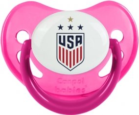 USA national football team Tétine Physiologique Rose phosphorescente