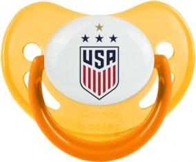 USA national football team Tétine Physiologique Jaune phosphorescente