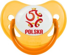 Poland national football team Sucette Physiologique Jaune phosphorescente