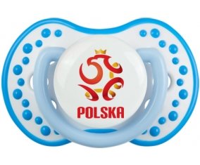 Poland national football team Sucette LOVI Dynamic Blanc-bleu phosphorescente