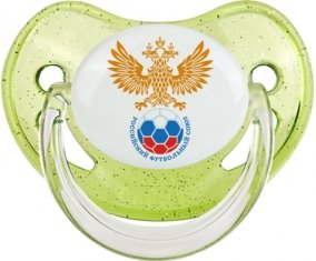 Russia national football team Sucette Physiologique Vert à paillette