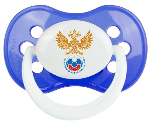 Russia national football team Sucette Anatomique Bleu classique