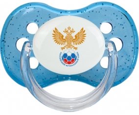 Russia national football team Tétine Cerise Bleu à paillette