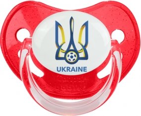 Ukraine national football team Tétine Physiologique Rouge à paillette