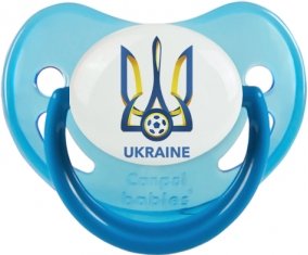Ukraine national football team Tétine Physiologique Bleue phosphorescente