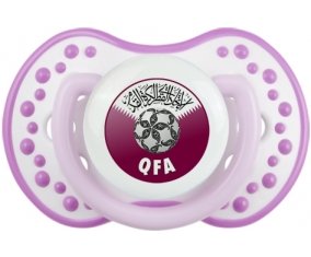 Qatar national football team Tétine LOVI Dynamic Blanc-mauve classique