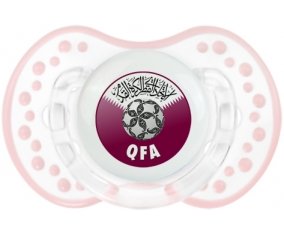 Qatar national football team Tétine LOVI Dynamic Retro-blanc-rose-tendre classique