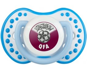 Qatar national football team Tétine LOVI Dynamic Blanc-bleu phosphorescente