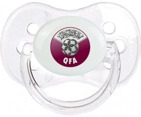 Qatar national football team Sucette Cerise Transparent classique