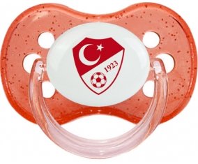 Turkey national football team Sucette Cerise Rouge à paillette