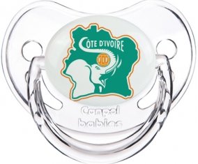 Ivory Coast national football team Sucette Physiologique Transparent classique