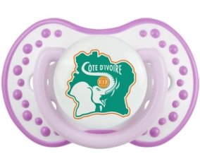 Ivory Coast national football team Sucette LOVI Dynamic Blanc-mauve classique