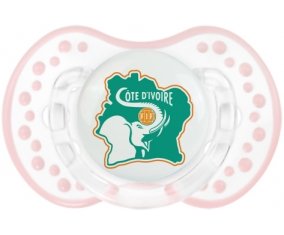 Ivory Coast national football team Sucette LOVI Dynamic Retro-blanc-rose-tendre classique