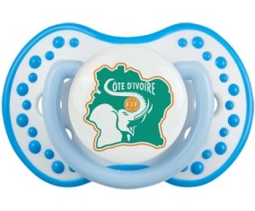 Ivory Coast national football team Sucette LOVI Dynamic Blanc-bleu phosphorescente