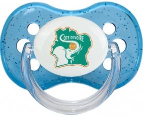 Ivory Coast national football team Tétine Cerise Bleu à paillette