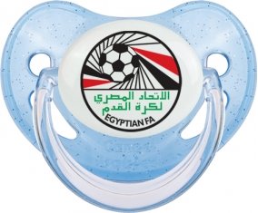 Egypt national football team Tétine Physiologique Bleue à paillette