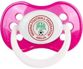 Nigeria national football team Sucette Anatomique Rose foncé classique