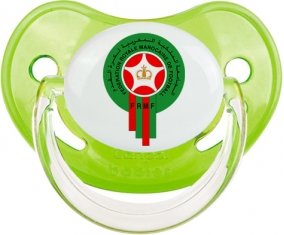 Morocco national football team Sucette Physiologique Vert classique