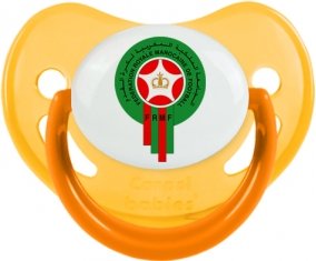 Morocco national football team Sucette Physiologique Jaune phosphorescente