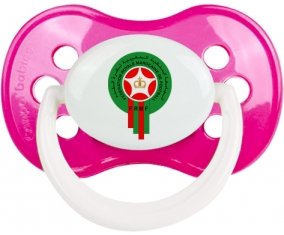 Morocco national football team Tétine Anatomique Rose foncé classique