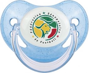 Senegal national football team Sucette Physiologique Bleue à paillette