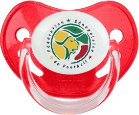 Senegal national football team Sucette Physiologique Rouge à paillette