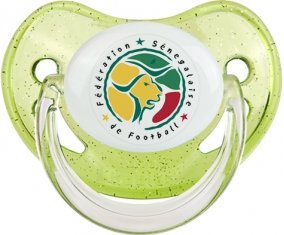 Senegal national football team Sucette Physiologique Vert à paillette
