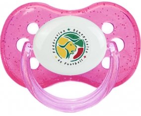 Senegal national football team Tétine Cerise Rose à paillette