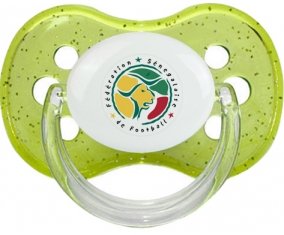 Senegal national football team Tétine Cerise Vert à paillette