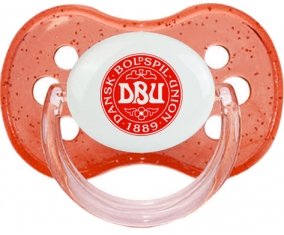 Denmark national football team Sucete Cerise Rouge à paillette