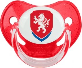 Czech Republic national football team Sucette Physiologique Rouge à paillette