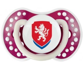 Czech Republic national football team Sucette LOVI Dynamic Fuchsia phosphorescente