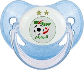 Algeria national football team Tétine Physiologique Bleue à paillette